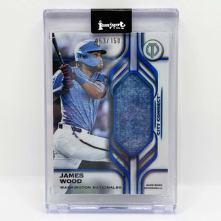2026 Topps Tribute James Wood Tributaries Relic City Connect Game-Worn 053/150