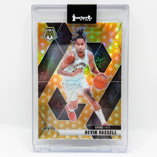 2024-25 Panini Mosaic Devin Vassell Honeycomb SSP - No. 156