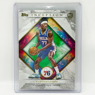 2025-26 Topps Inception VJ Edgecombe Green RC #50