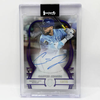 2026 Topps Tribute Carter Jensen Rookie On-Card Autograph 13/75