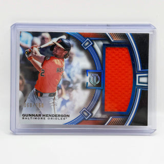2026 Topps Tribute Gunnar Henderson Jumbo Relic 060/150
