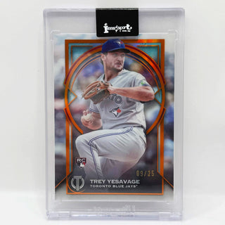 2026 Topps Tribute Trey Yesavage Orange Rookie 09/25