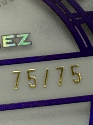2026 Topps Tribute Adrián González Auto Purple 75/75