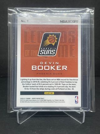 2020-21 Panini Hoops Future Legends Of The Game Devin Booker Silver 184/199