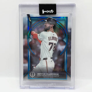 2026 Topps Tribute Bryce Eldridge Blue Rookie 085/150