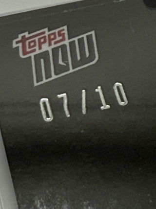 2025-26 Topps NOW Karl-Anthony Towns Game 2 Dominance Powers 2-0 Finals Lead Black Foil 07/10