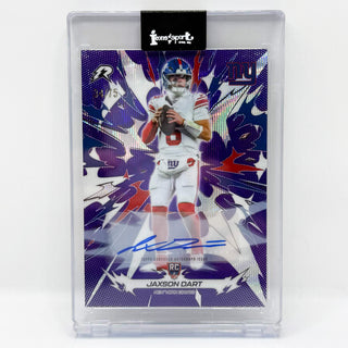 2025 Topps Resurgence Jaxson Dart Rookie Auto Purple Surge 34/75