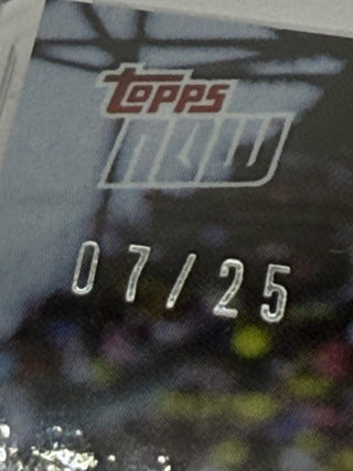 2025 Topps NOW Lionel Messi Secures 1st Golden Boot Honor In Club History Orange 07/25