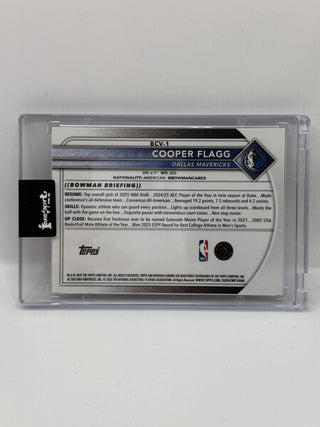 2025-26 Topps Bowman Chrome Cooper Flagg Mojo Rookie #BCV-1