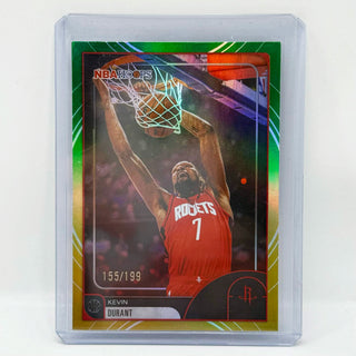 2025-26 Topps Hoops Kevin Durant Rainbow Gold/Green 155/199
