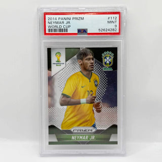 2014 Panini Prizm World Cup Neymar Jr. PSA Mint 9
