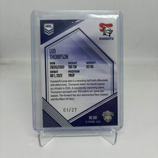 2025 NRL Elite MOJO Sapphire Leo Thompson - 01/27 MS 081