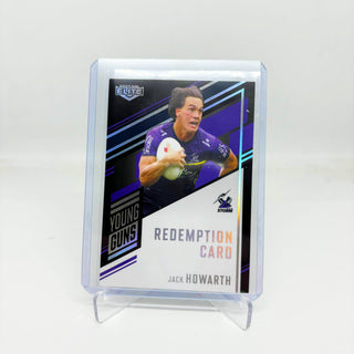 2025 NRL Elite Young Guns Black Signature Jack Howarth Redemption Card 140/159 #YGS 08/17