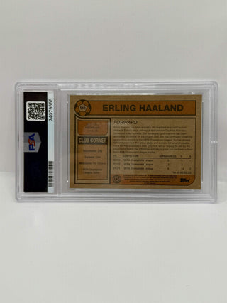 2022 Topps Living UCL Erling Haaland PSA Gem Mint 10 (A)