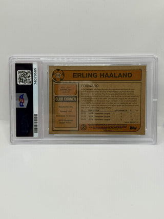 2022 Topps Living UCL Erling Haaland PSA Gem Mint 10 (B)