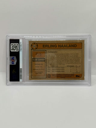 2022 Topps Living UCL Erling Haaland PSA Gem Mint 10 (D)