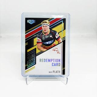 2025 NRL Elite Young Guns Black Signature Max Plaith Redemption Card 146/159 #YGS 05/17