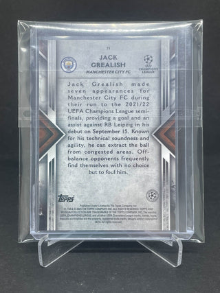 2023 Topps Museum Jack Grealish - No. 71