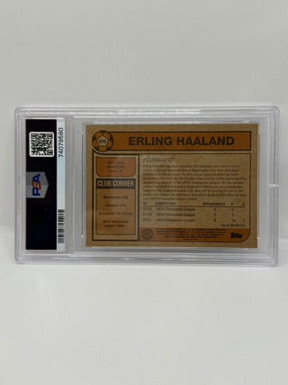 2022 Topps Living UCL Erling Haaland PSA Gem Mint 10 (E)