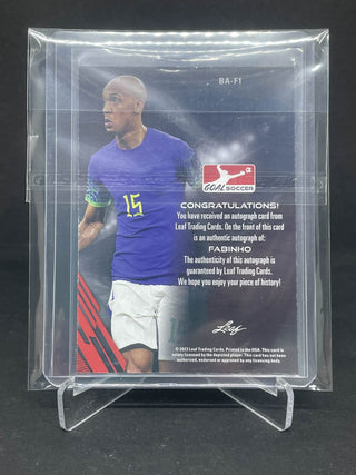 2023 Leaf Goal Soccer Fabinho Auto #BA-F1