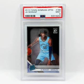 2019 Panini Donruss Optic Ja Morant Rated Rookie PSA Mint 9