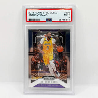 2019 Panini Chronicles Anthony Davis PSA Mint 9