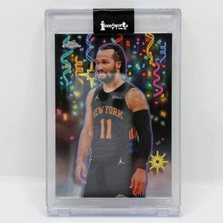 2025-26 Topps Chrome Update Jalen Brunson Celebracion #CB-1