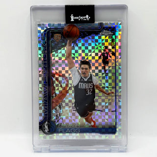 2025-26 Topps Chrome Update Cooper Flagg X-Fractor Chrome RC #151