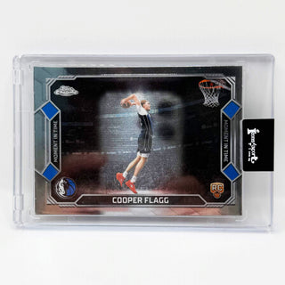 2025-26 Topps Chrome Update Moment In Time Cooper Flagg Base RC #MT-16