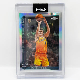 2025-26 Topps Chrome Update Kon Knueppel Refractor RC #154