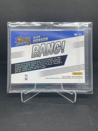 2021-22 Panini Mosaic BANG! Allen Iverson - No. 11