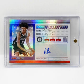 2025-26 Topps Hoops Rookies Signatures Nolan Traore Auto #HRS-NT
