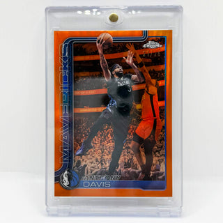 2025-26 Topps Chrome Update Anthony Davis Orange 21/25