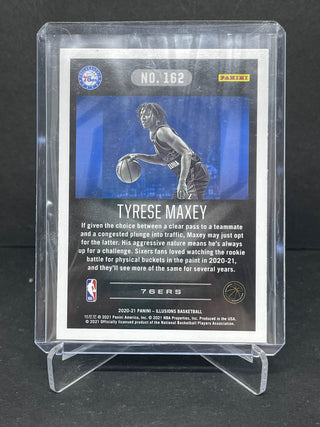 2020-21 Panini Illusions Tyrese Maxey RC Philadelphia 76ers - No. 162