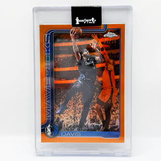 2025-26 Topps Chrome Update Anthony Davis Orange 21/25