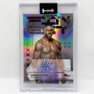 2025 Topps Finest UFC Joaquin Buckley Auto #FA-JB