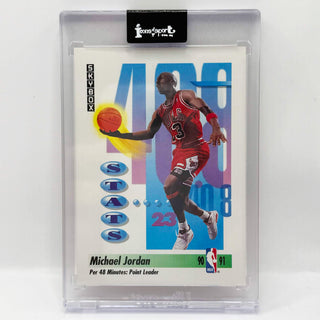 1990-91 SkyBox Michael Jordan Stats Insert #307