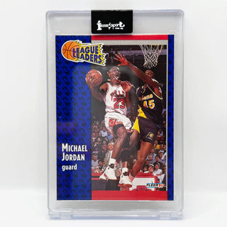 1991-92 Fleer Michael Jordan League Leaders #220