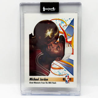 1990-91 SkyBox Michael Jordan Great Moments From The NBA Finals #334