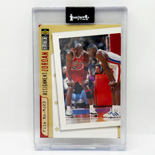 1996-97 Upper Deck Collector's Choice Joe Dumars Assignment: Jordan #363