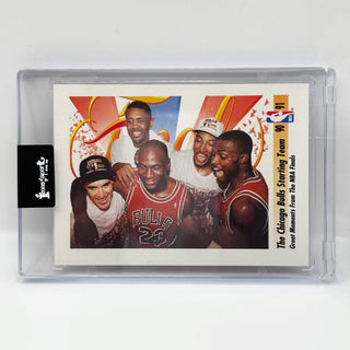1990-91 SkyBox Michael Jordan Chicago Bulls Starting Team #337