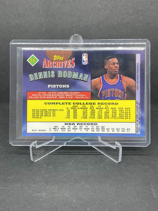 1992-93 Topps Archives Dennis Rodman - No. 86