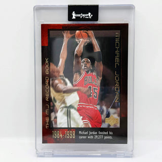 1999 Upper Deck Michael Jordan Career Collection MJ Record Book #51