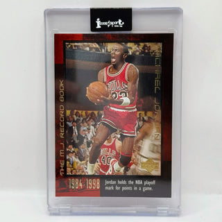 1999 Upper Deck Michael Jordan Career Collection MJ Record Book #53