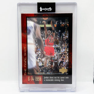 1999 Upper Deck Michael Jordan Career Collection The Final Shot #59