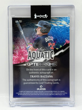 2025 Leaf Optichrome Aquatic Travis Bazzana Auto 1/1