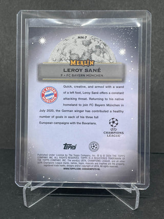 2024 Topps Merlin UEFA Mystic Nights Leroy Sané #MN-7