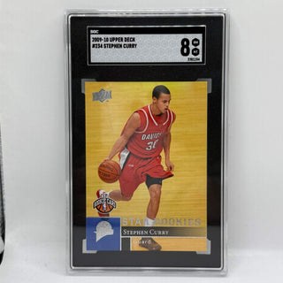 2009-10 Upper Deck Star Rookies Stephen Curry SGC NM-MT 8