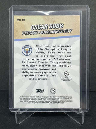 2024 Topps UEFA Merlins Chosen Ones Oscar Bobb #MC-13