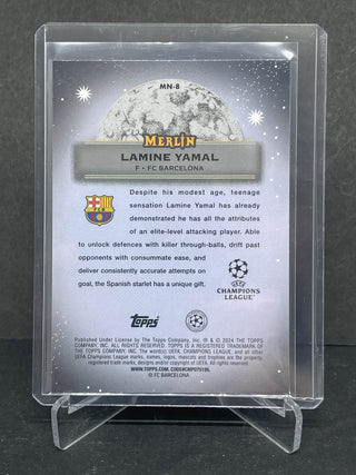 2024 Topps Merlin UEFA Mystic Nights Lamine Yamal #NM-8